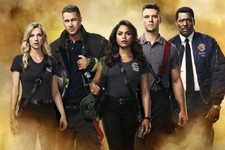 Zdjęcie Chicago Fire Series Cast Monica Raymund Jesse Spencer Format 10x15cm #6