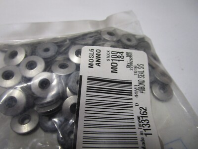 #8 Stainless Steel Bonded Sealing Washer QTY 100
