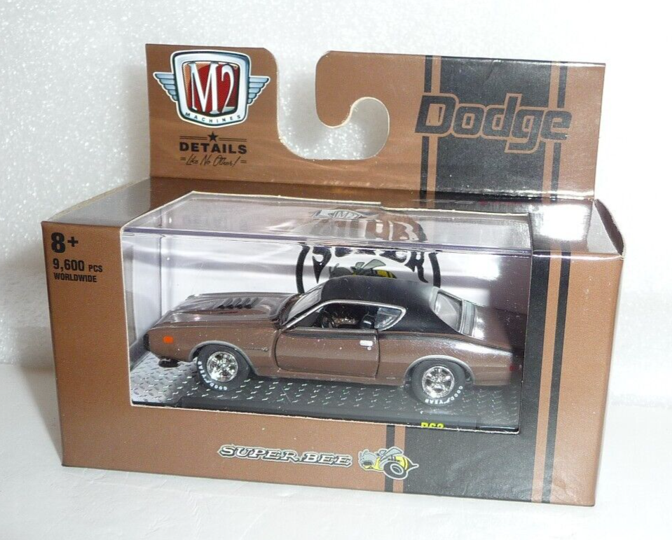 M2 Machines 1971 Dodge Charger Super Bee 1 64 Scale Diecast Model Car