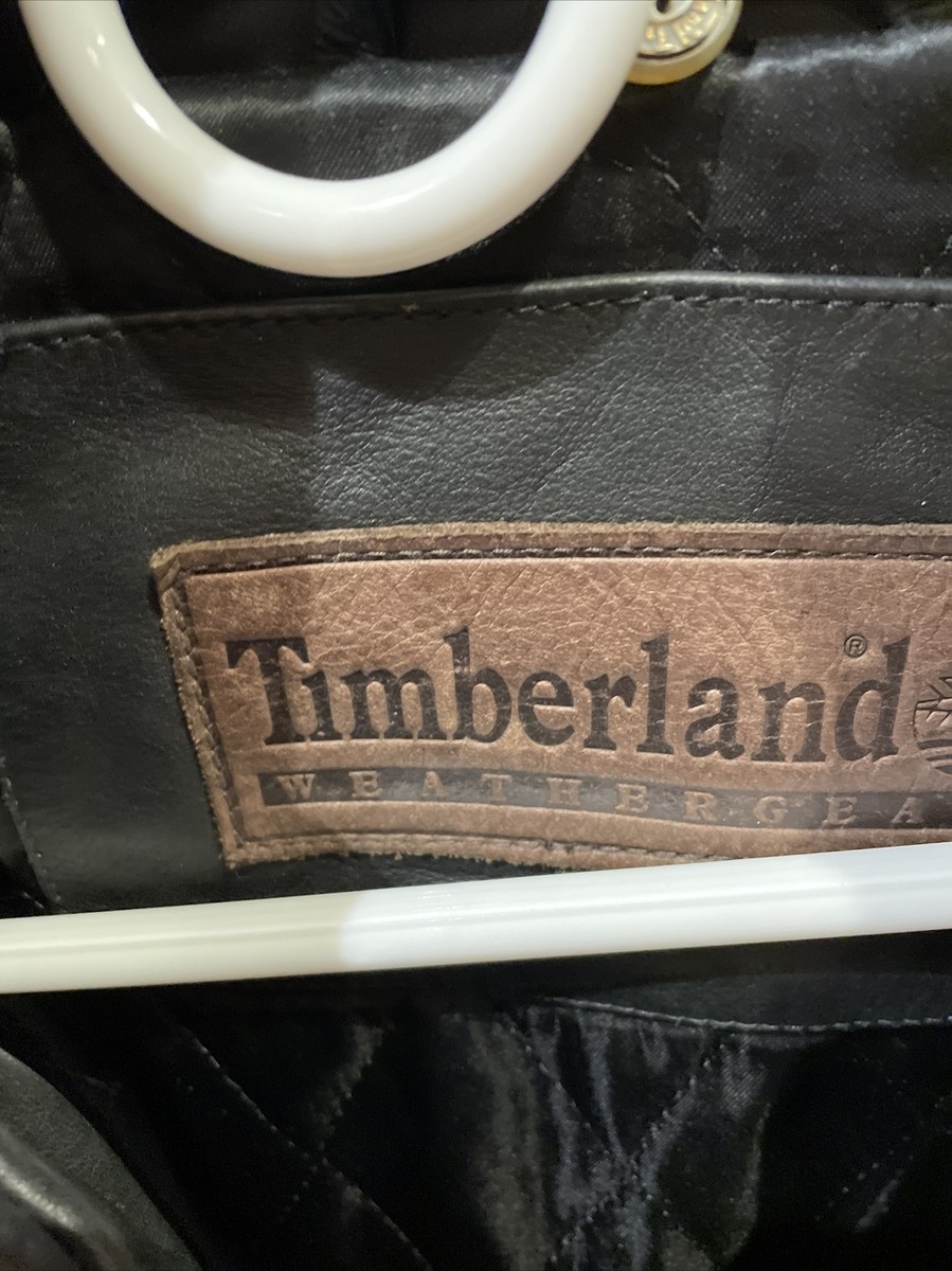 Men's Timberland Genuine Lambskin Leather Jacket, Size M | eBay