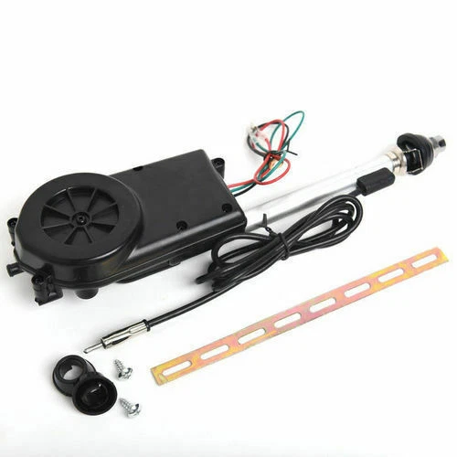 Power Antenna AM FM Radio Mast Replacement Kit Trunk OEM Car Aerial Adapter 12V - Image 3 of 4