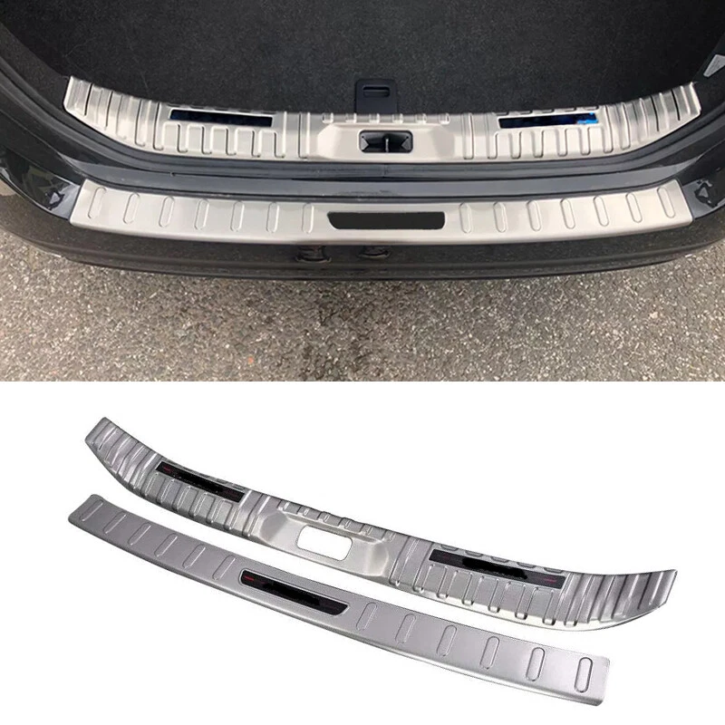 Rear Trunk Bumper Protector Sill Scuff Plate Cover For Nissan Altima 2019-2022 Foto 3 de 3