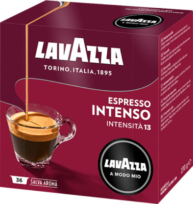 216 Kaffee kapseln Lavazza a modo mio INTENSO