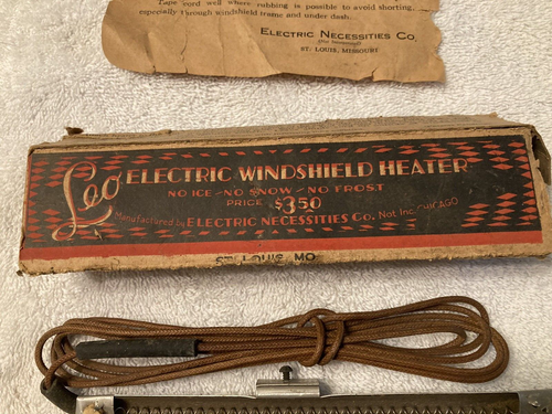 Vintage Automobile "Leo" Electric Windshield Heater & Box Car Accessory - Picture 3 of 16