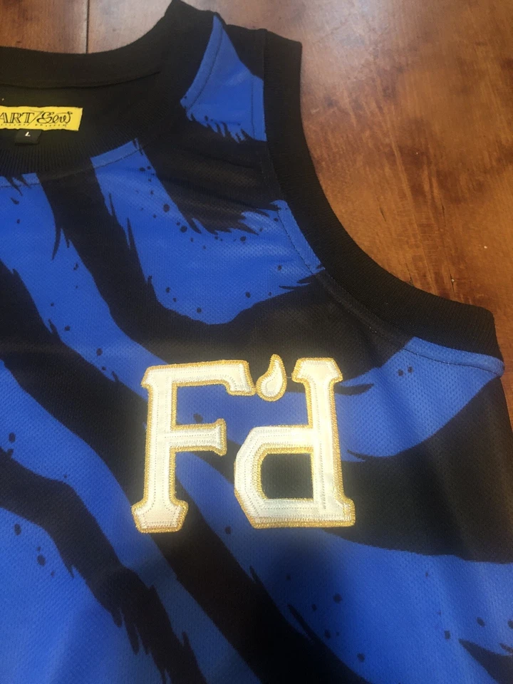 Filthy Dripped Art Sew T Shirt Sleveless Large Psychedelic Tie Dye Tank Top  - Image 2 of 4