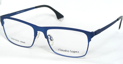 Claudio Lopez CLA1361 col.3 BLUE EYEGLASSES GLASSES METAL FRAME 53-16-145mm