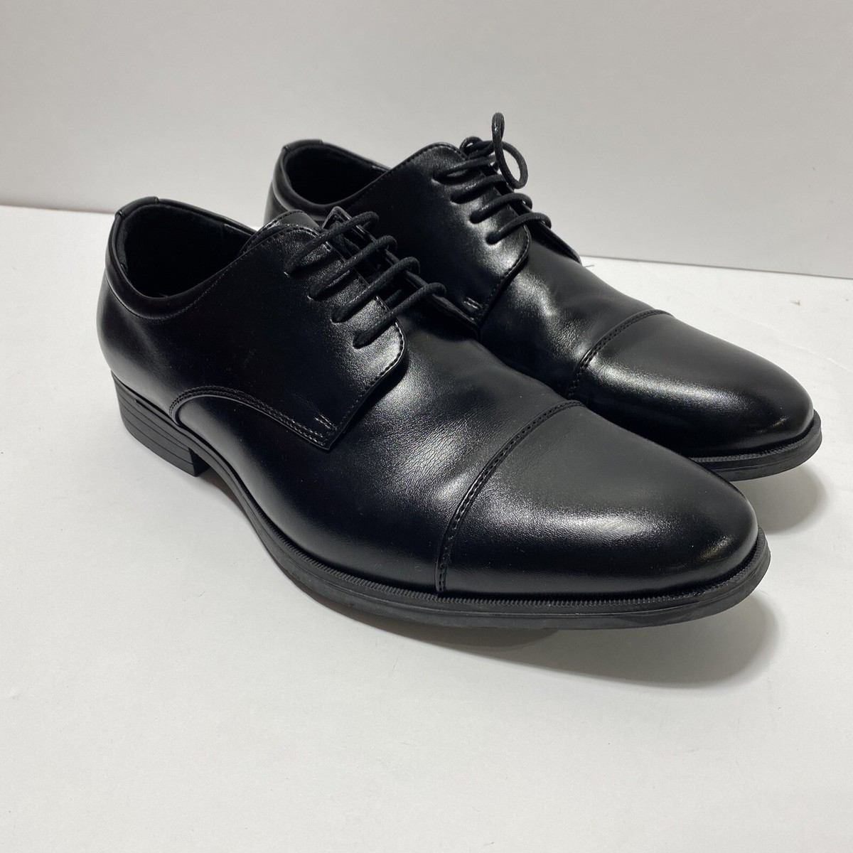Men’s Van Heusen Canon Black Dress Shoes Size 8.5 M | Brand New w/ Tags Men main image 4