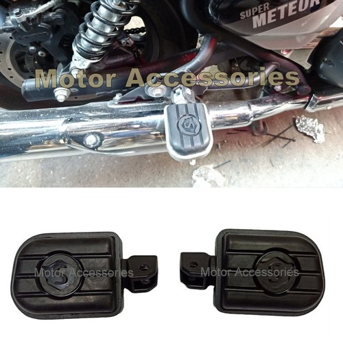 Fit For Royal Enfield Super Meteor 650 Pillion Rear Foot Rest Foot Pegs ...