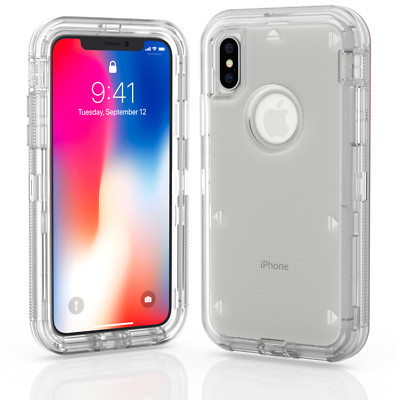 For iPhone 12 11 Pro Max X XS XR 6 7 8 Plus Protective Defender Shockproof Case