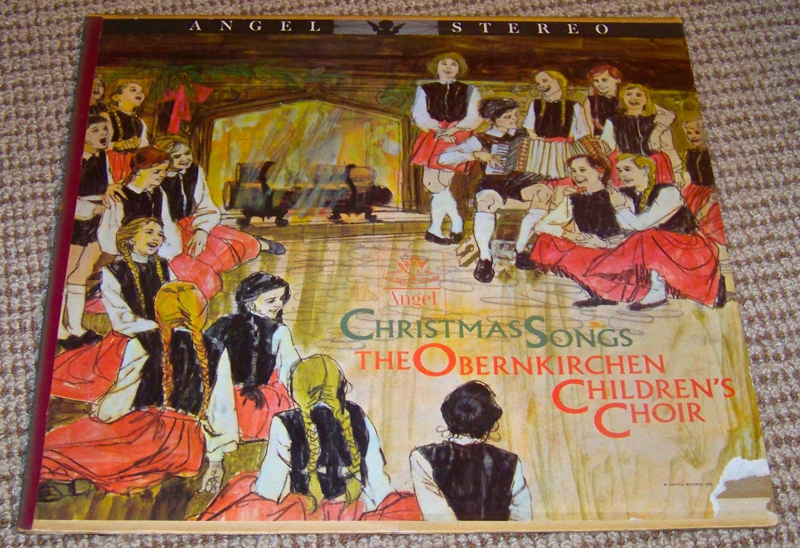 The Obernkirchen Children's Choir Christmas Songs Angel Stereo S