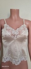 Chantilly Maidenform Camisole White 64004 Size 34 Metric 75 Untagged