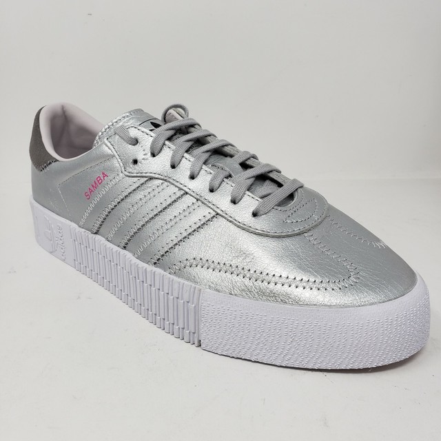 adidas samba rose silver