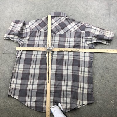 Chemise Western - Brun Motif Désert Homme - Rock&Roll Cowboy Taille M