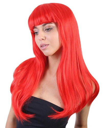 Adult Women's Long Length Party Girl Blonde Wig with Bangs | Multi Color PTB-001 - Picture 41 of 57
