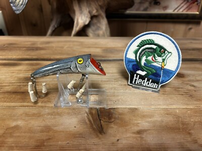 Vintage Heddon Hedd Plug 8800 Naturalized NST Salmon Fishing Lure