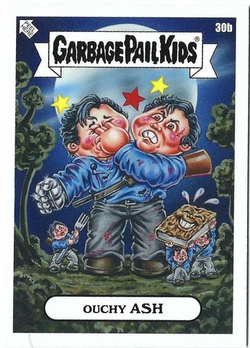 2024 TOPPS GPK OH THE HORROR-IBLE WAVE 6 30b OUCHY ASH PRINT RUN = 2652
