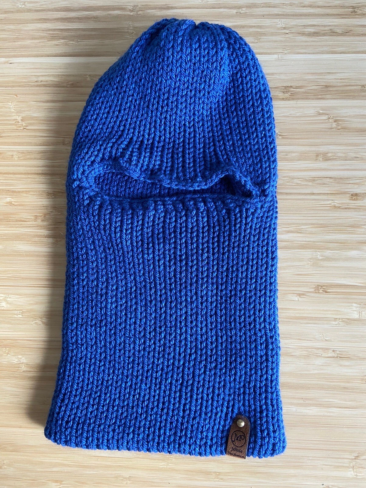 Hand Knit 1 Hole Balaclava Ski Mask - New Never Worn