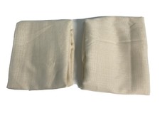 52x108 Sheer Window Curtain Panels Set of 2 Ivory NEW FMFunctex Polyester 2-Pa