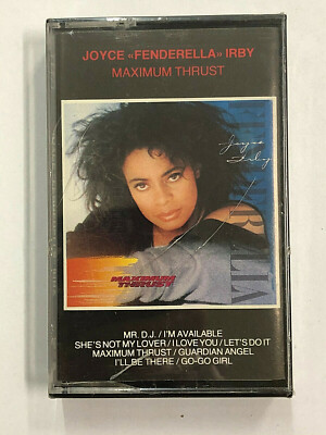 JOYCE ''FENDERELLA'' IRBY - MAXIMUM THRUST - MC MUSIKKASSETTE NEU UND VERSIEGELT