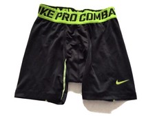 Boys Nike Gray Pro Combat Shorts Size Youth Small
