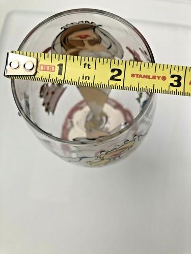 Bride to Be Glass Hand Painted Embellished Bottoms Up Wine Collection 15 Ounces - Picture 11 of 12