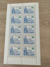 VATICAN 2002 150th year mini sheets First Pontifical New Full Rubber Stamps 