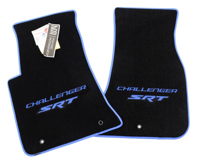 Dodge Challenger SRT HellCat 392 Floor Mats B5 Blue 32OZ 2PLY