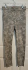 Spanx Stone Washed Camo Jean-ish Leggings Women's Size Small