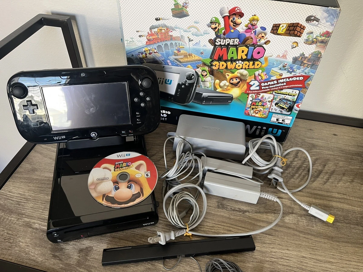  Nintendo Wii U Deluxe Set: Super Mario 3D World and