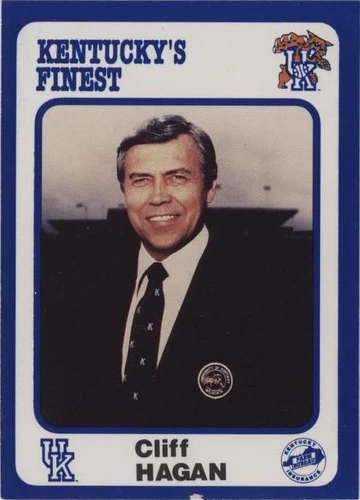 1988-89 Collegiate Collection Kentucky Wildcats Kentucky's Finest - Cliff Hagan #260