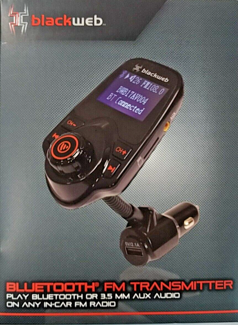 Blackweb BWB17AV004 Car Bluetooth FM Transmitter for sale online | eBay