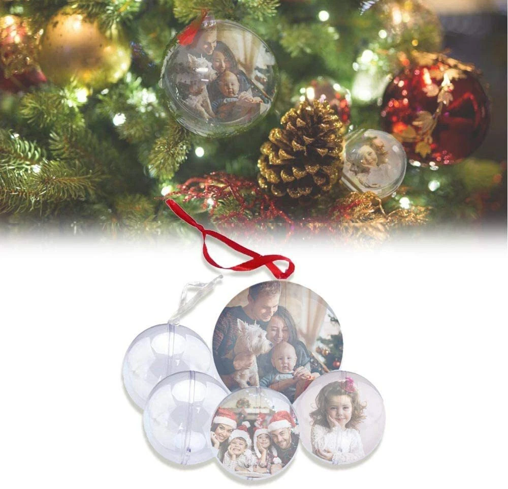 ASTNIC Set Palla Di Natale 65mm/2.56, Addobbi Natalizie Per Albero