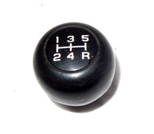 Vintage Oem 5-speed Stick Shifter Knob Black For 82-93 Chevrolet S10 Gmc S15