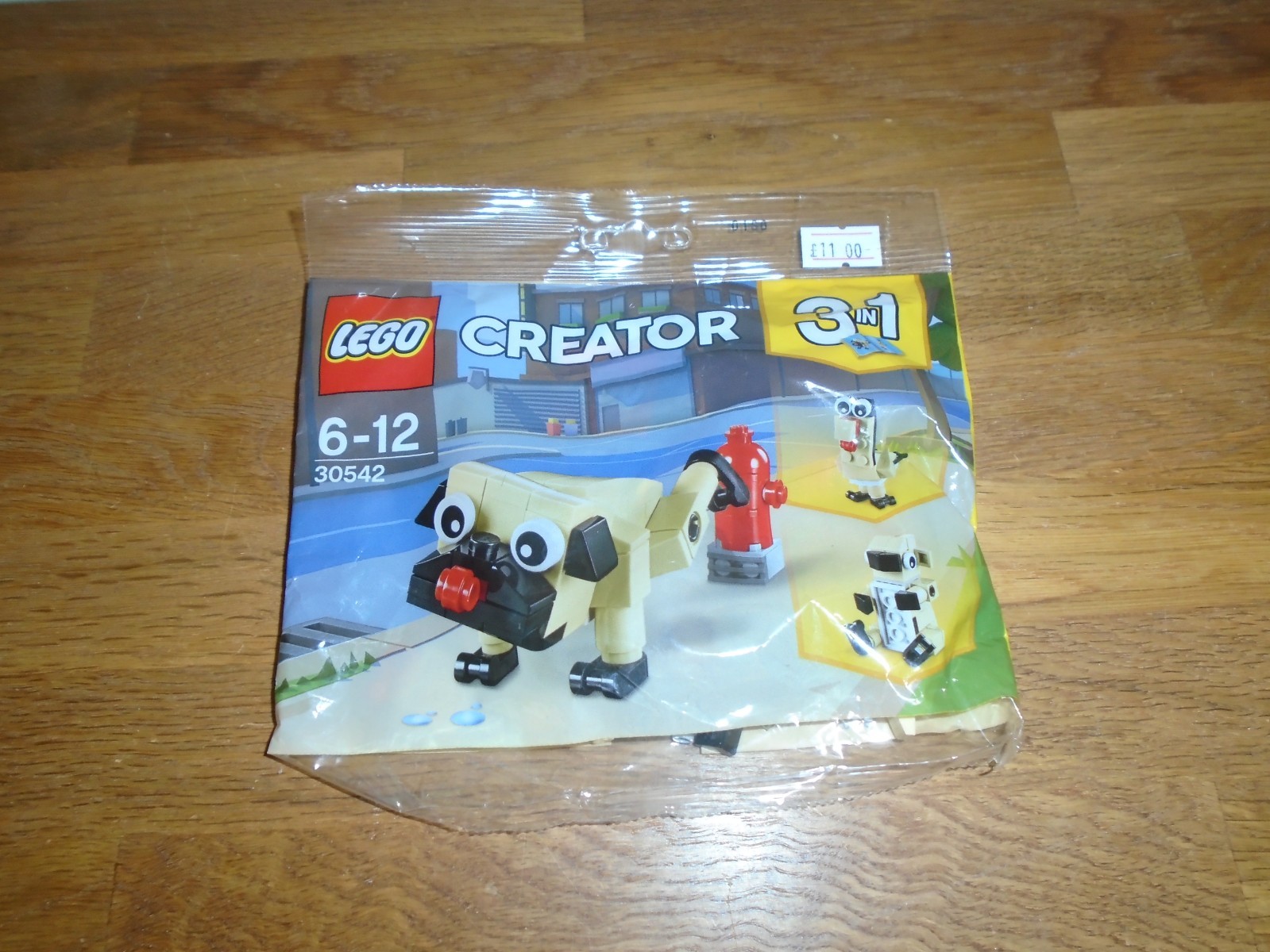 Lego Creator 3in 1 - 30542 - Cute Pug Dog - Sealed Polybag