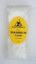 Palm Kernel Oil Flakes Pure Natural for Soaps 0.04 Ounce Pack of 100