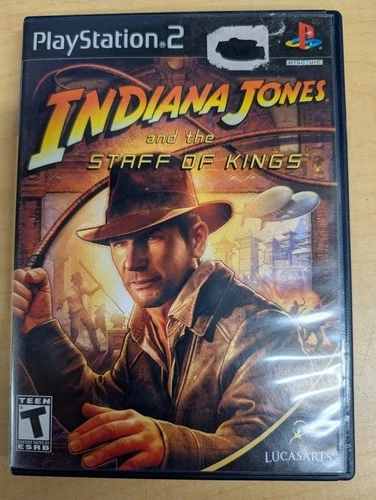 LucasArts Indiana Jones and the Staff of Kings PS2 2009 T-Teen NTSC Manual