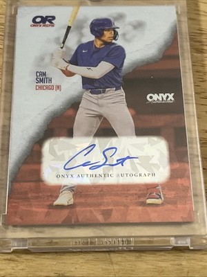 2024 Onyx Rips - Cam Smith Auto /465 - Astros #1 Prospect