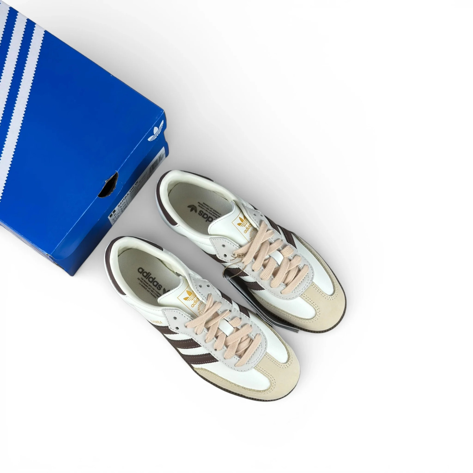 adidas Samba OG Off White Earth Strata Gum (Women's) EU 371/3 image 4