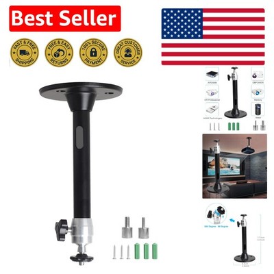 Adjustable Ceiling Projector Mount - Secure & Simple Installation, 175mm Length