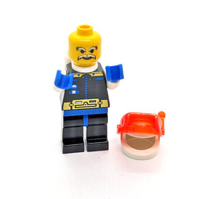 LEGO Commander Cold Minifigure - Space Ice Planet Chief Bear w/ Saw (sp019) 6983