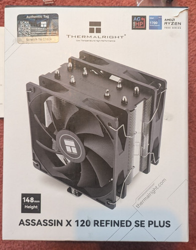 Thermalright Assassin X 120 Refined SE Plus CPU Cooler 120mm **NO AMD MOUNTS**