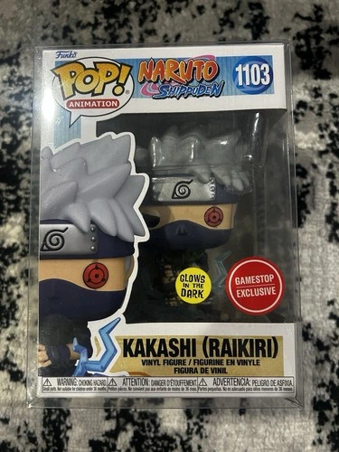 Funko Pop! Vinyl: Naruto Shippuden - Kakashi (Raikiri) (Glows in the Dark) -...