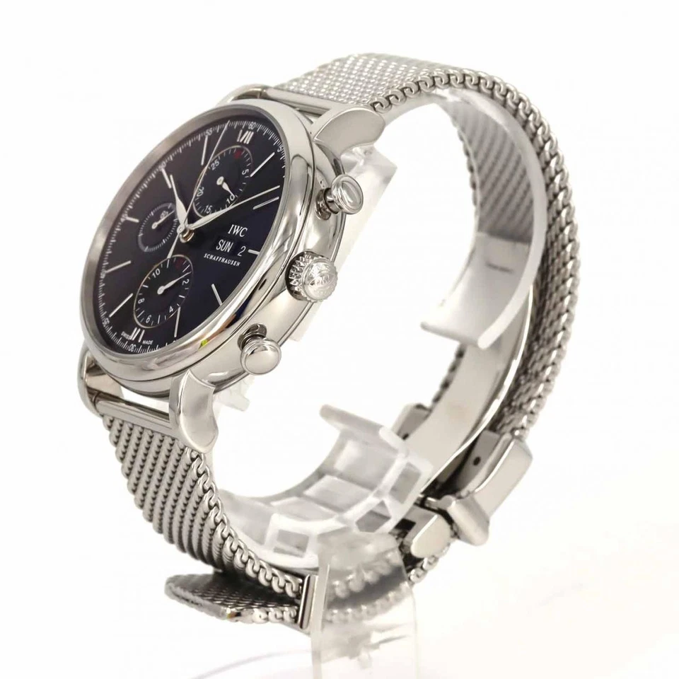 Authentic IWC Portofino Chronograph IW391010 SS Automatic  #260-006-141-3993 - Image 2 of 4