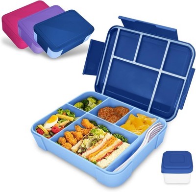 Children's Lunch Box with Compartments, Bento Box Children, Leak-proof Lunch ...
