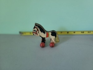Rare Original Fisher Price Pony from 1934 Woodsy Circus Wagon # 202 - Pony Only