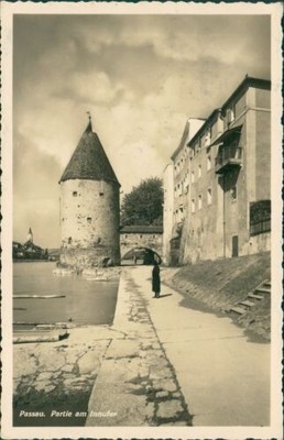 Ansichtskarte Passau Partie am Innufer   (Nr.9056)