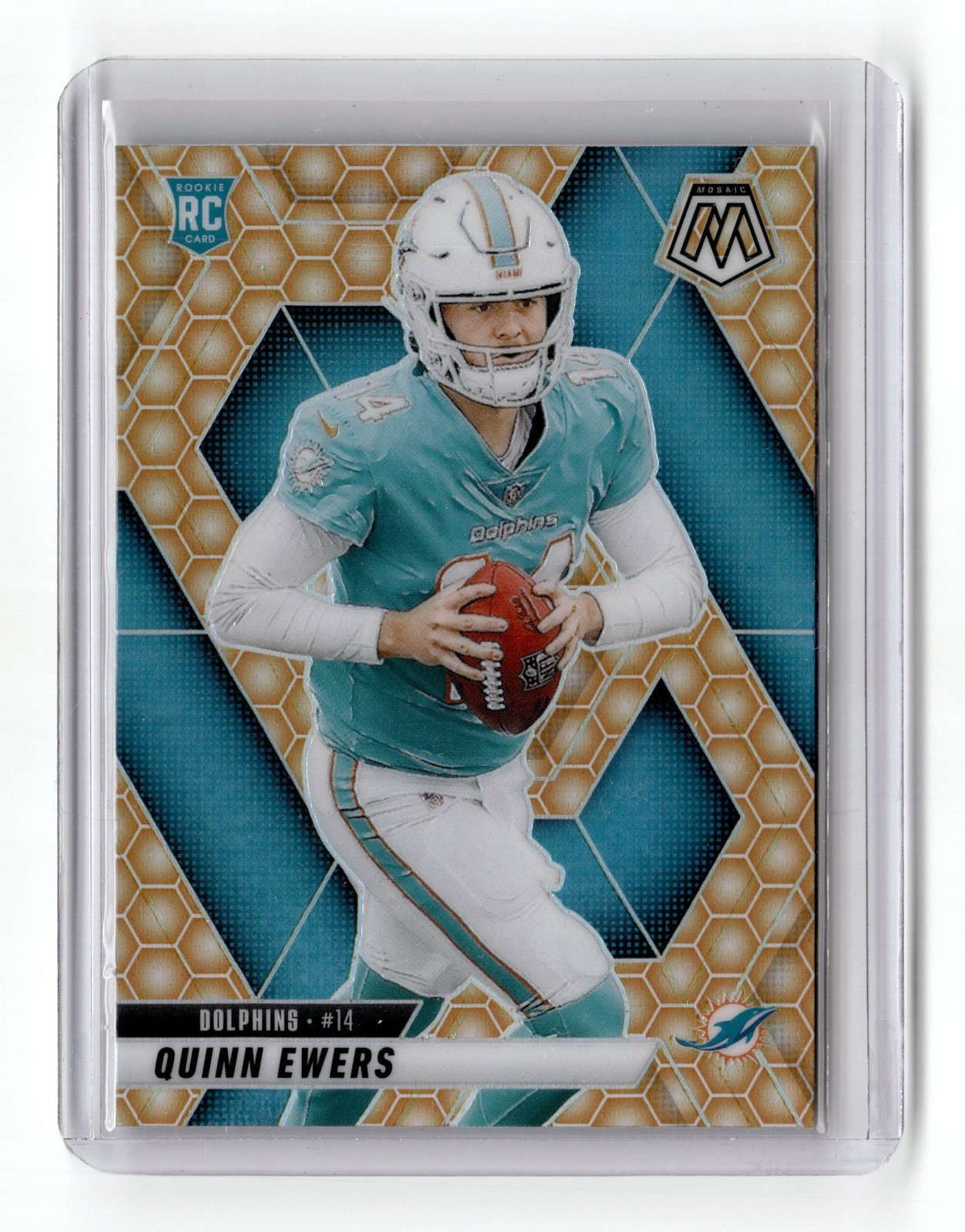 2025 Panini Mosaic #308 Quinn Ewers Rookie Honeycomb RC