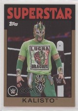 2016 Heritage WWE Superstar Tag Team Championship Bronze 6/99 Kalisto Patch 3j2