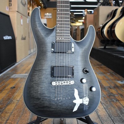 Schecter Korea C-1 Platinum Electric Guitar 2016 Translucent Black