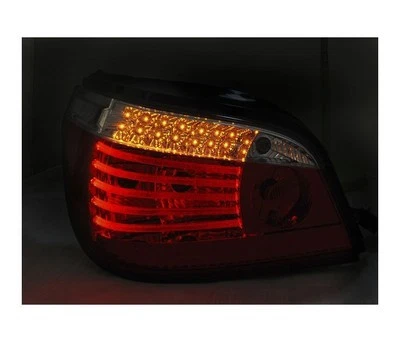 luces traseras bmw e60 lci 2007 2008 2009 berlina rojo humo led Foto 3 de 3